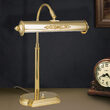 Veioza clasica alama Aur 24k 2xG9/28W, Bilderleuchten LA 4-1178/1+1 Gold Orion